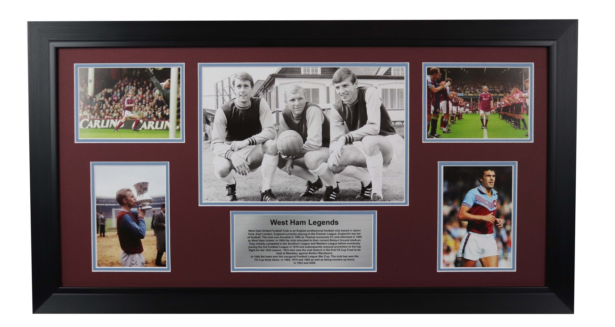 West Ham Legends Montage - Memorabilia Framers Shop